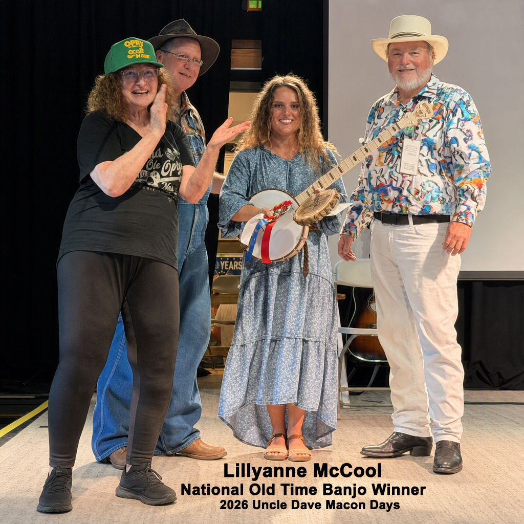 2026 UDM Days Old Time Banjo Winner
